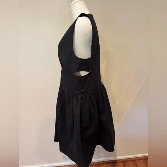 Banana Republic Elegant Black Sleeveless Cutout Dress - Picture 6 of 10